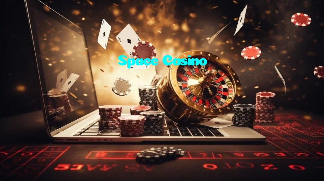 Space Casino casino presented on mobile device in Pakistan with slots and live games